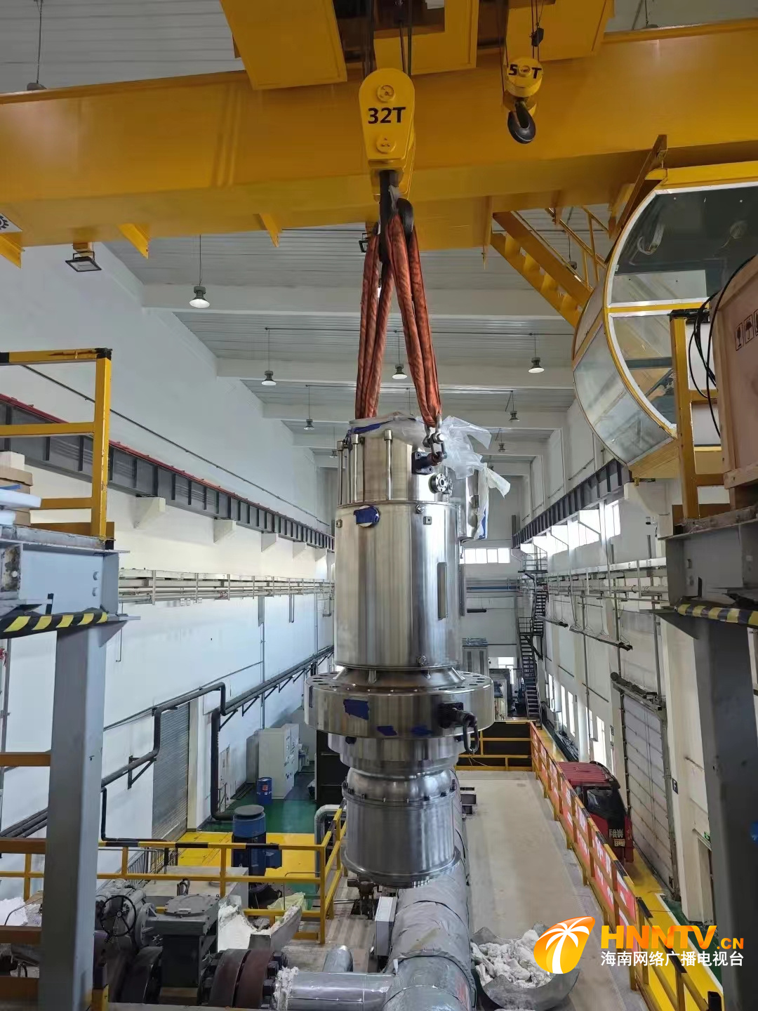 “玲龙一号”全球首堆主泵泵组试验顺利启动